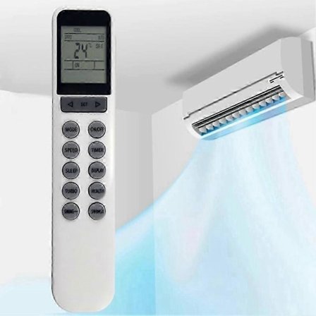 YKR-N/002E Ersättningsfjärrkontroll för Luftkonditionering Aux Fusion Airton YKR-N/002E YKR-N/001E -N/301E YKR-N/