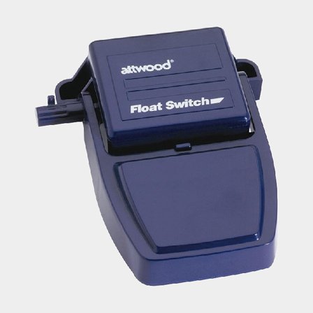 Plovákový spínač pro elektrické kalové čerpadlo Attwood, 12/24 V, 12/6.0 A
