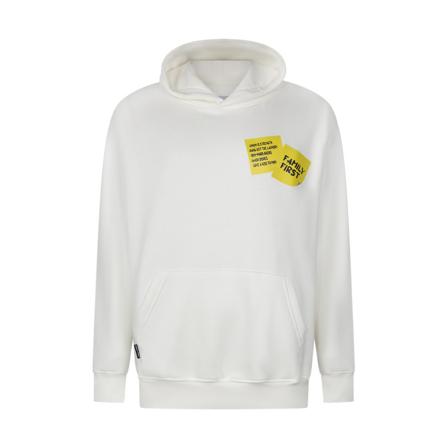Family First Hoodies vit, Herr, Herr, Storlek: L