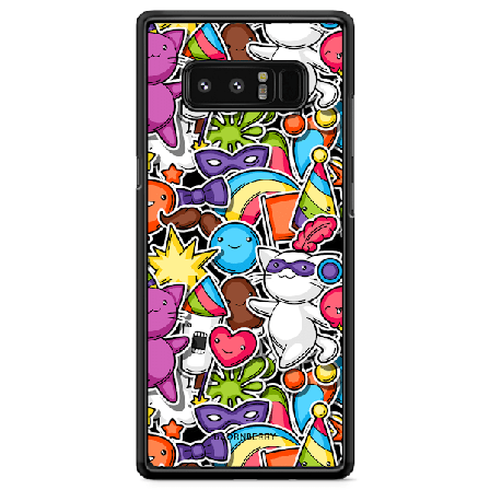 Bjornberry Skal Samsung Galaxy Note 8 - Klistermärken