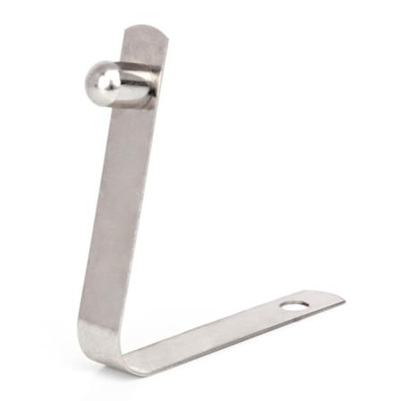 6 stk kajakkpadle fjærklemmer teltstangsklemmer-WELLNGS 6mm single pin solid