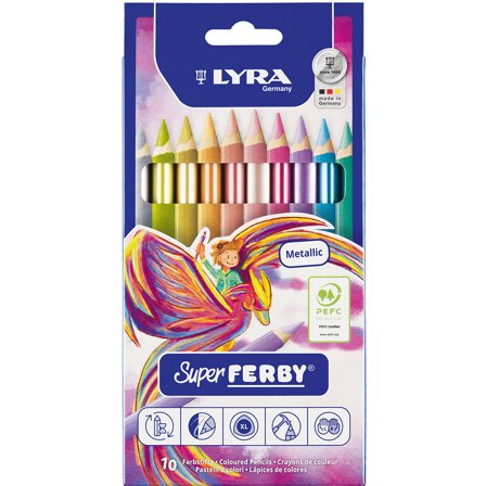 Super Ferby 10-piece metallic set (3+)