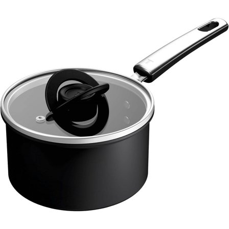 Tefal - Gryte Kastrull Excellence Plus 1,7L med lock Svart
