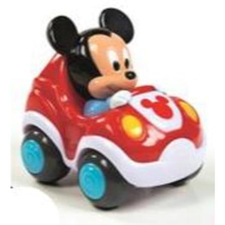 Disney Baby Bil Med Pullback Musse Multifärg