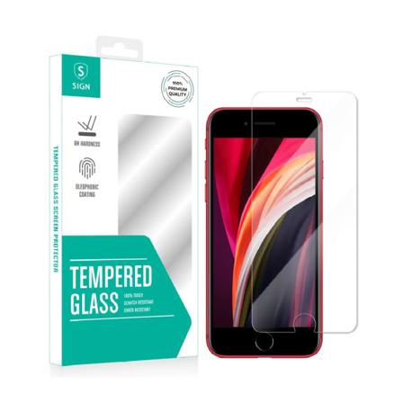 SiGN iPhone SE (2020/2022) Hærdet Glas Skærmbeskyttelse