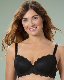 Kaaritukiliivit Julia Lace Musta-E70-Trofé