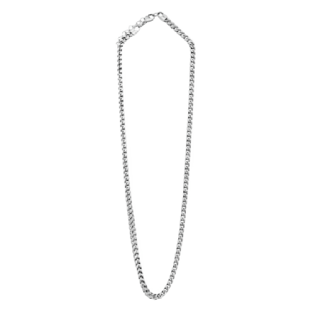 by BILLGREN Harker Steel Necklace Gold Accessoarer Herr Silver 50 cm