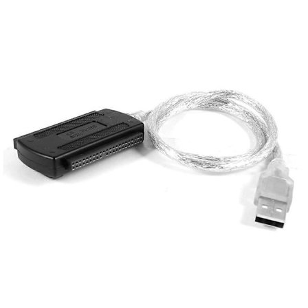 PC USB 2.0 til SATA IDE 40 Pin Kabel Adapter til 2.5 3.5 Harddisk