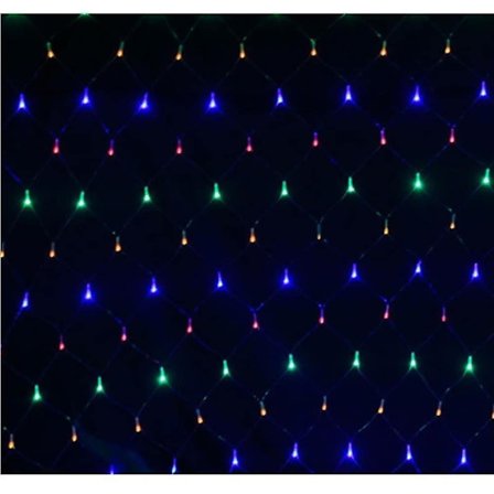 6x4m Net String Lights 880 LED'er Fiskenet Varmt Koldt