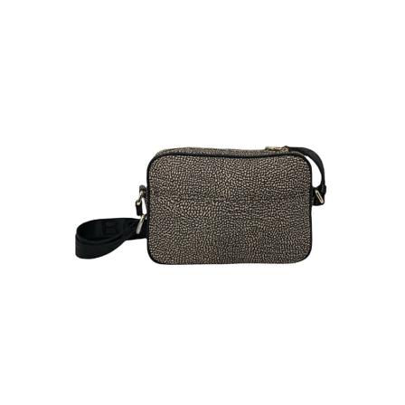 Borbonese, Shoulder BAG Czarny, Kobieta, Rozmiar: ONE Size