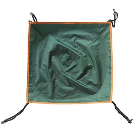 Vandtæt Telt Tagdækning til Hus, Telt, Pavillon, Vandring (Grøn, 56*56cm)