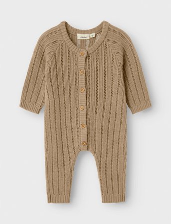 Lil'Atelier Nbmnomo Wool Knit Suit Lil - Beige - 74