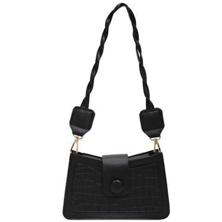 Dame håndveske skulderveske SVART