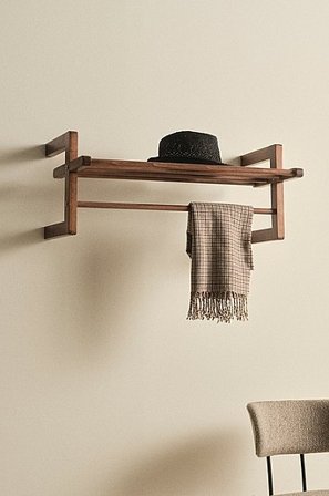 Jotex - Hattehylde Mørkbejdset - EDDISON - Køb Hattehylde hos Jotex