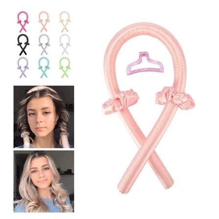 Värmelös locktång, Heatless Curling, Locka håret utan värme, Kit