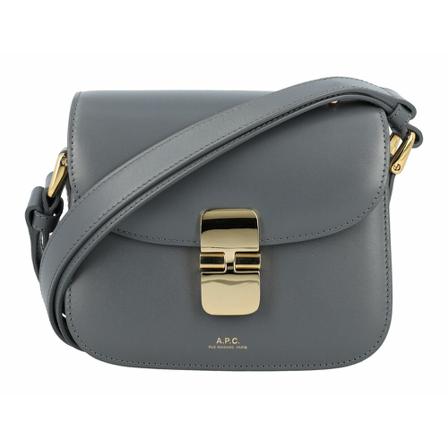 A.p.c. HandTas , Grijs , Dames , Maat: ONE Size Schoudertassen