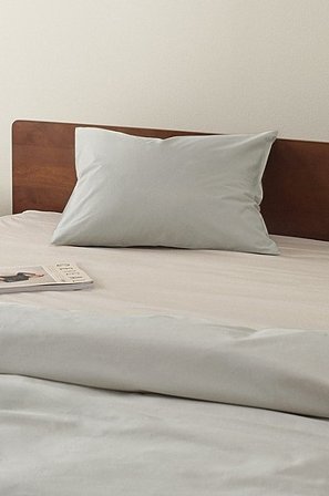 Jotex - Percale Ekologiczna Poszewka Na Poduszkę Jasnobezowy - ZACK - Kup Poszewki na poduszki firmy Jotex