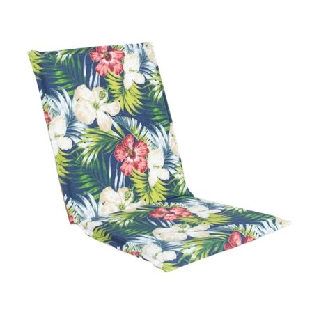 Dyna till stol SOMMARBLOMMA 42x90x3cm, mörkblommig