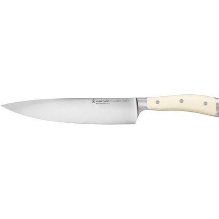 Wüsthof Classic Ikon kokkekniv 23 cm., hvid | KitchenOne