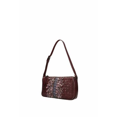 Bottega Veneta Shoulder Väska lila, Dam Axelremsväskor, Dam, Storlek: ONE SIZE