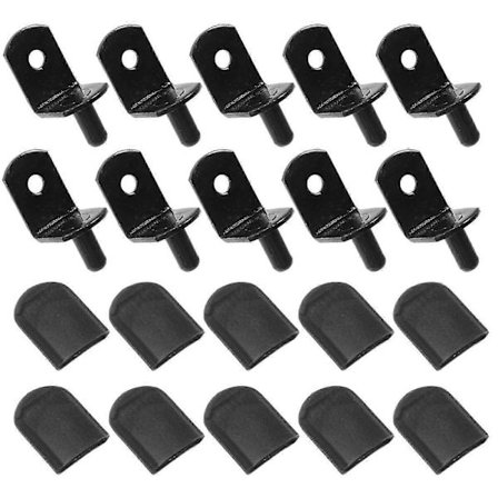 50 stk. Hylleplugg Hylleholder Plugg Hyllebærer Skapstøtte Tilbehør For Trehyller