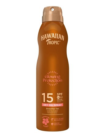Hawaiian Tropic Dry Oil Argan C-Spray Spf 15 177 Ml - Nude - 177 ml