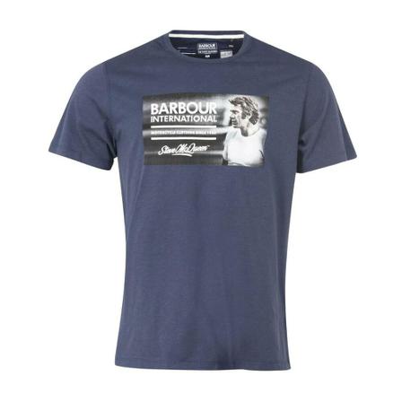 Barbour T-Shirts Blå, Herre