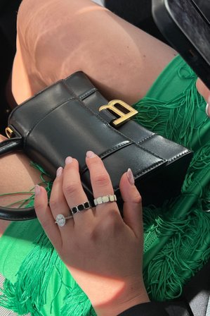 NA-KD Accessories 2-pack ringar - Smycken - Multicolor - Medium/Large