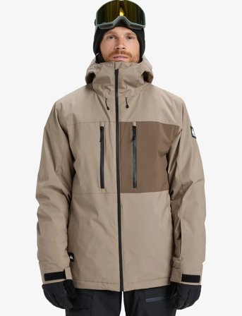 Quiksilver Sycamore Solid 20K Jk - Beige - M