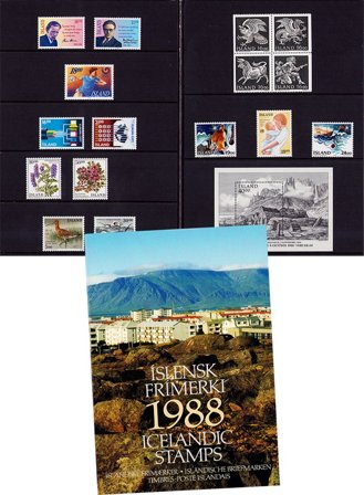 Island - Årsmappe 1988