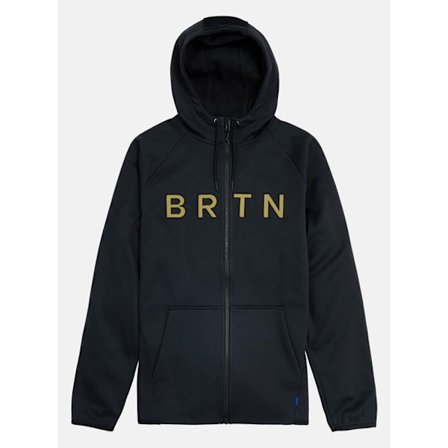 Burton Crown Weatherproof Full-zip Fleece Svart Herr