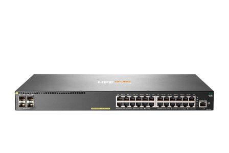 Hewlett Packard Enterprise HPE Aruba 2930F 24G PoE+ 4SFP - switch - 24 porter - Styrt - rackmonterbar