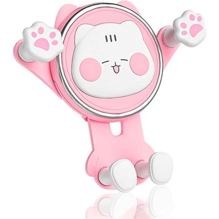 Biltelefonholder, luftventilationsklemmeholder, sød mobiltelefonholder til bil