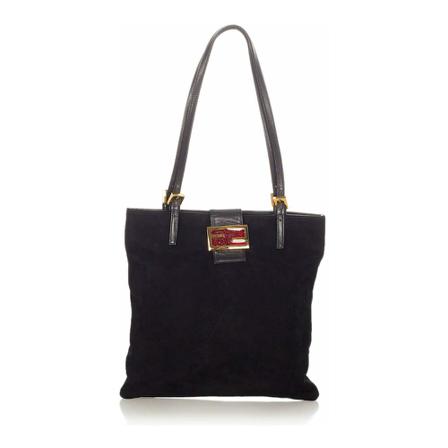 Fendi Vintage Pre-owned Tote Tas , Zwart , Dames , Maat: ONE Size Vintage Tassen