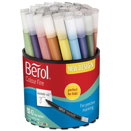BEROL Fiberpenna Colorfine 42/fp - Lyreco - Skola och förskola - Pennor och tillbehör - Fiberpennor - Standard