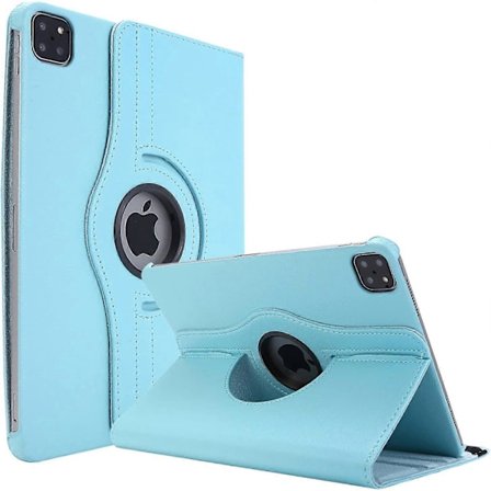 360 Graders Rotationsautomatisk Väcknings-/Sovställ Skyddsfodral för Nya iPad Pro 12.9 (2020) 4:e Gen/iPad Pro 12.9 2018 / Modell A2069, A2232, A2014,