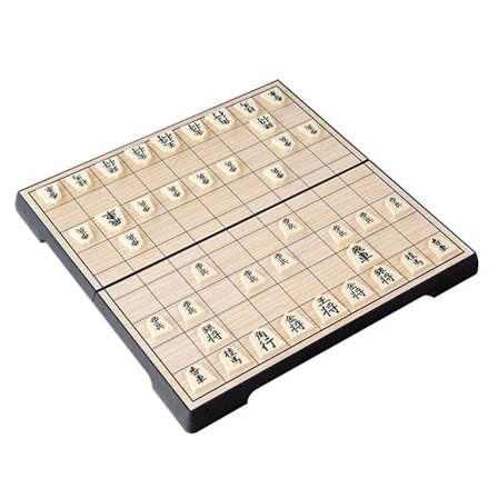 Hopfällbart japanskt schackspel Japan Shogi magnetiskt brädspel intelligensleksak