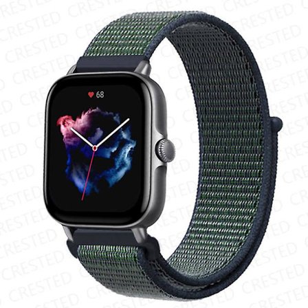 20 mm 22 mm watch för Amazfit Gts/2/2e/4/3/mini Gtr 4/2/3/ pro 47 mm Stratos 3 nylon Pulseira Correa Amazfit bipsband