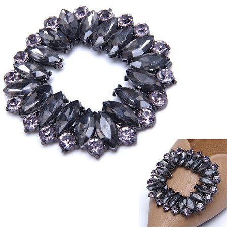 Kvinner Sko Clips DIY Sko Charms Blomster dekorative tilbehør