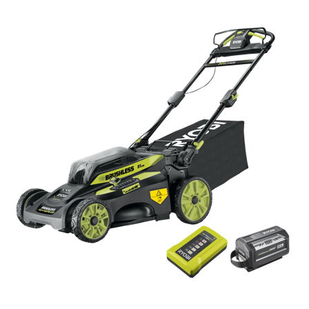 Ryobi RY36LMX51A-160 Gräsklippare med batteri och laddare, Trädgårdsmaskiner