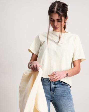 Zadig&Voltaire SHORT SLEEVES TEE-SHIRT Gul T-shirts Tjej - Kids Brand Store