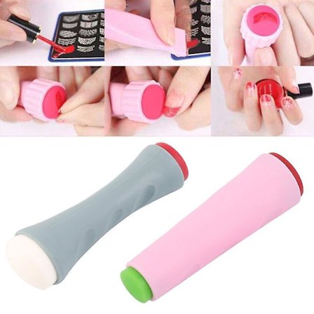 Neglekunst-lakk Skrape Stempelplate Stempel Manikyr