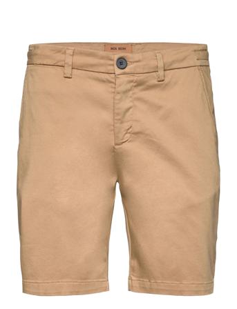 Hunt Soft String Shorts Beige Mos Mosh Gallery