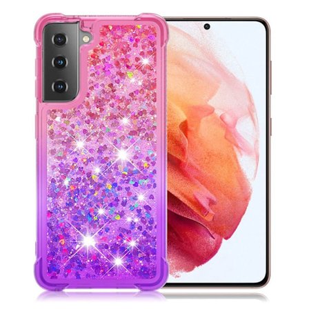 Princess Samsung Galaxy S21 Plus 5G kotelot - Pinkki / Violetti
