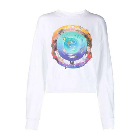 Stella Mccartney - Hoodies - Vit - Dam - Storlek: 2xs, Dam, Storlek: 2XS