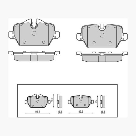 Biltema - Bremseklosser