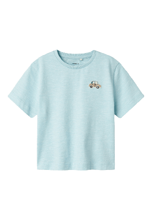 Name It NMMFREDERY SS NREG TOP PB T-shirts & toppar Herr Blå 98
