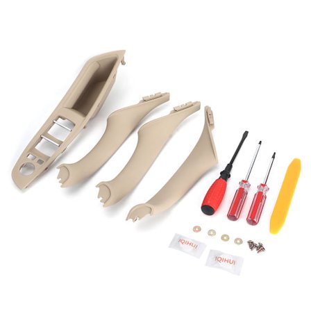 Invändig dörrhandtag fönsterströmbrytare panel 51417225890 passar till F10 5-serieBeige