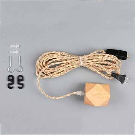 Hengende Lampeholder Taklampe Sokkel E27 Pendent Light Pære