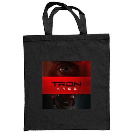 Kangaskassi Tron Ares Cyber Legacy Juliste, jossa neonvalojen digitaalinen maailma ja elokuvallinen teema, täydellinen scifi-faneille ja keräilijöille